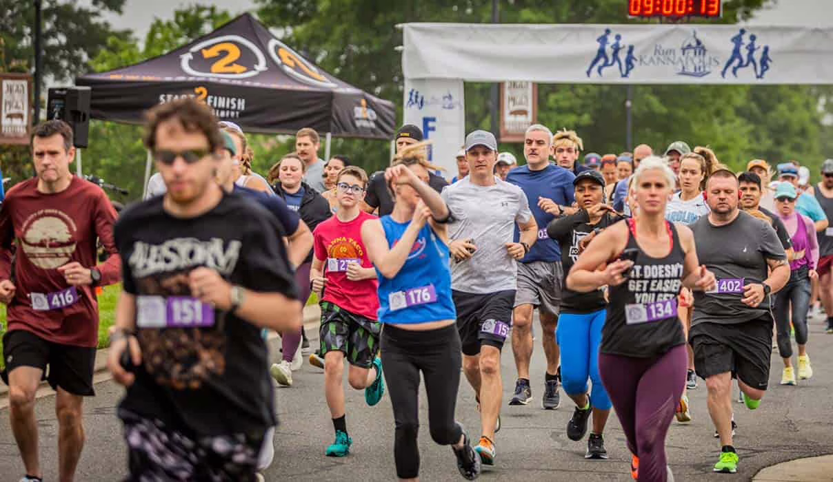 The City of Kannapolis honors participants in the 2024 Run Kannapolis and Loop the Loop Challenge